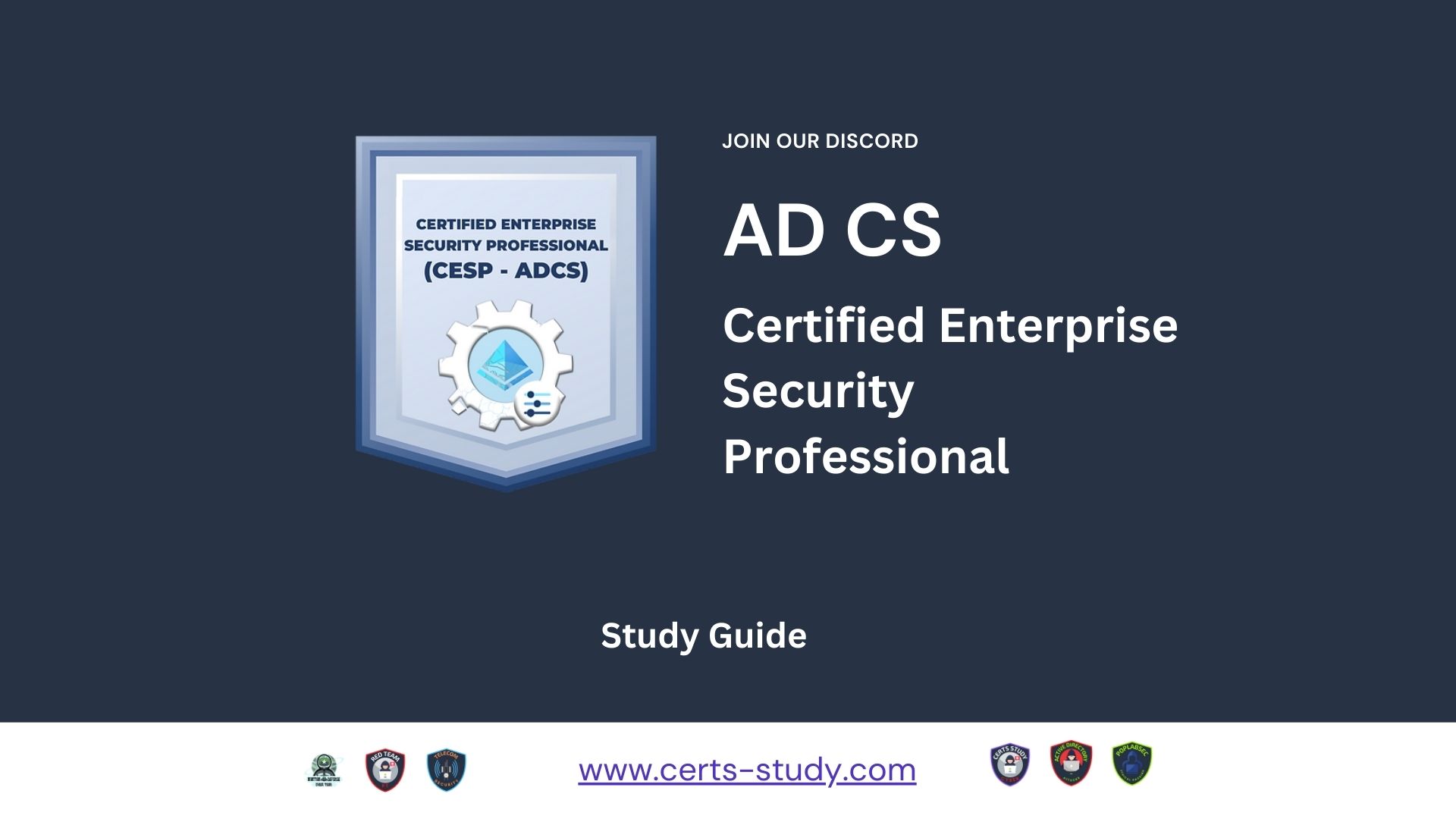 CESP - AD CS Certification Cover